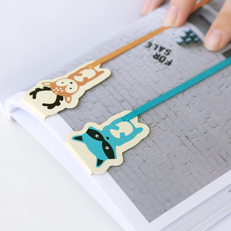 Kawaii Cartoon Magnetic Bookmark