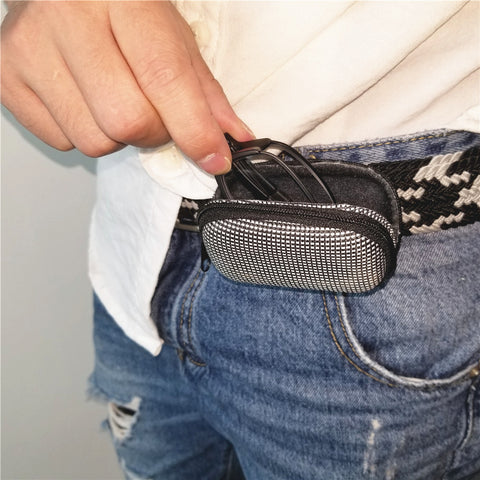 Mini Folding Reading Glasses with Case