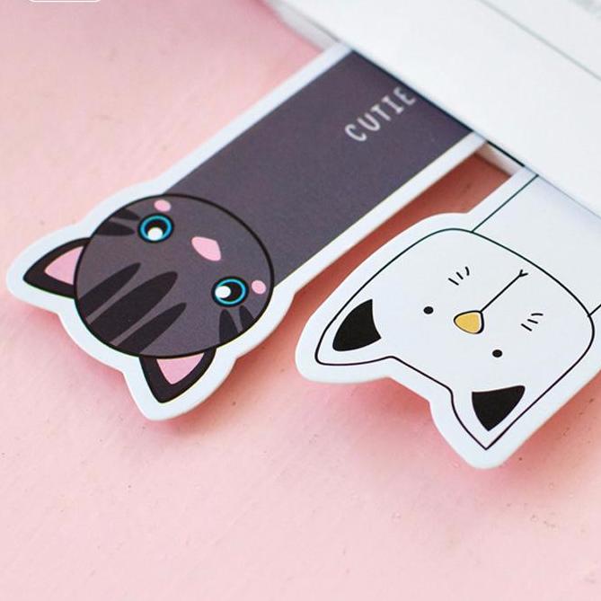 Cute Cat Head Bookmark