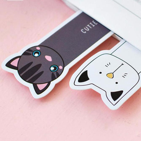 Cute Cat Head Bookmark