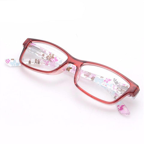 Unbreakable Floral Frame Glasses