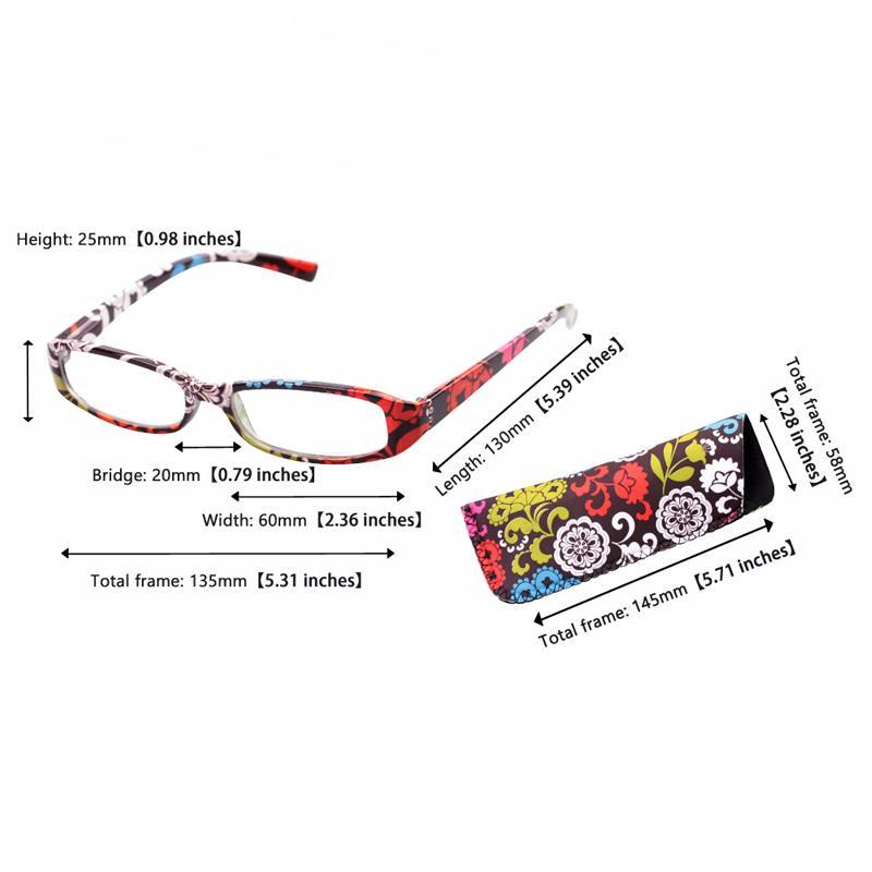 Lovely Floral Reading Glasses