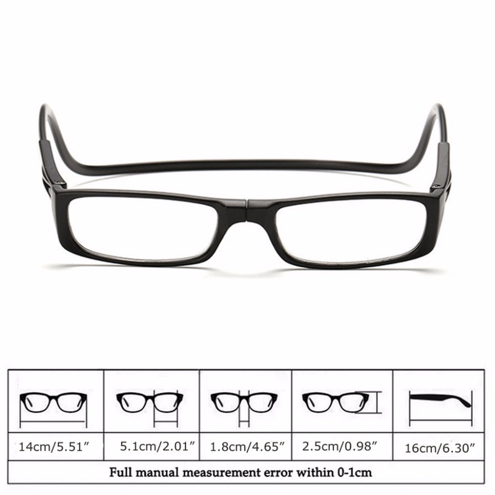 Hanging Neck Magnetic Reading Glasses