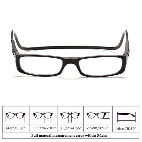 Hanging Neck Magnetic Reading Glasses