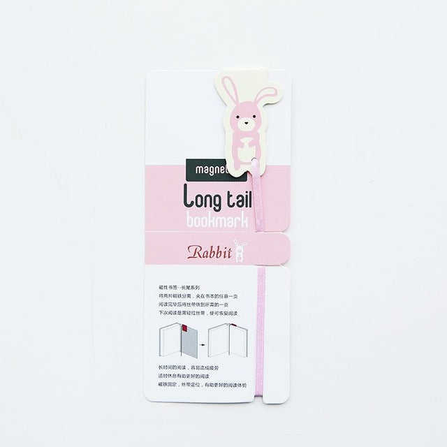Kawaii Cartoon Magnetic Bookmark