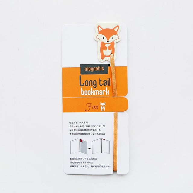 Kawaii Cartoon Magnetic Bookmark