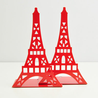 Romantic Eiffel Tower Bookends